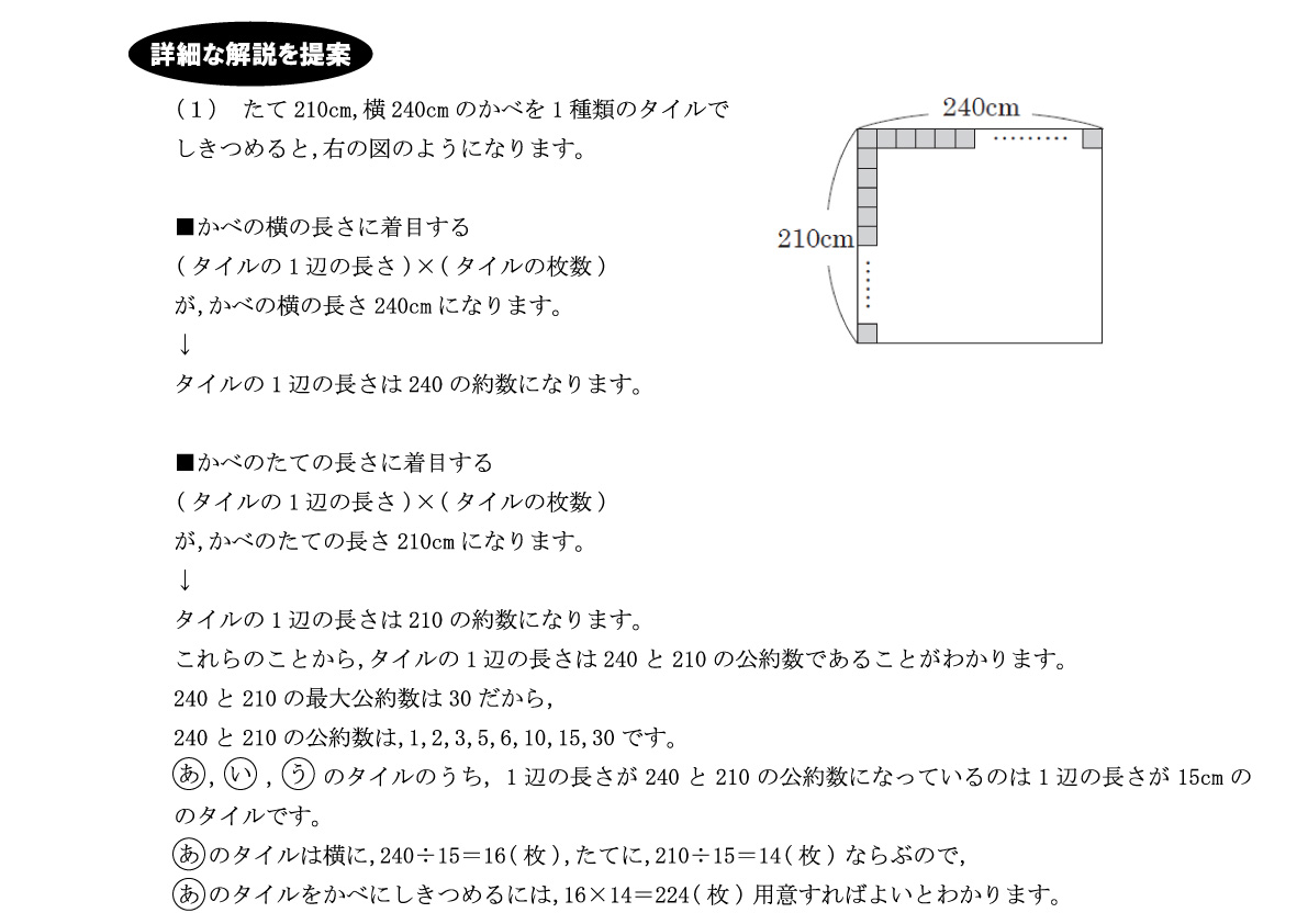 成長する思考力ＧＴシリーズ算数解説